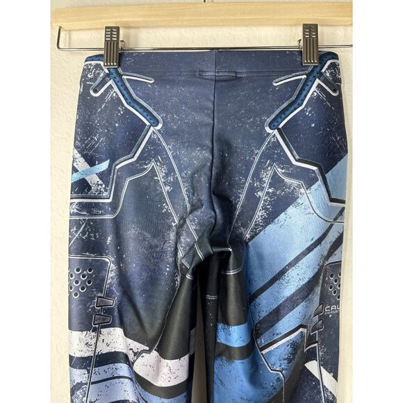 BlackMilk Navy Mecha Leggings Size Small NWOT - Picture 6 of 8